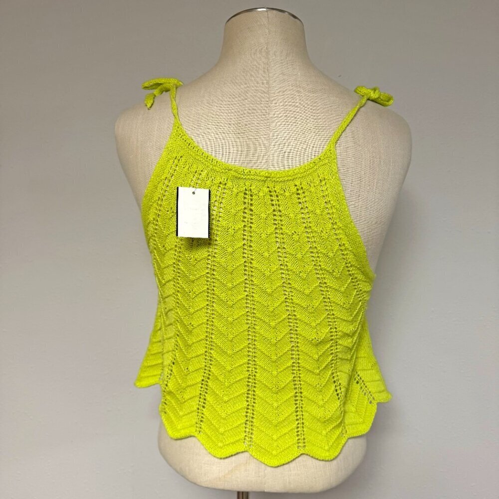 *NEW* Lush Sweater Tie Tank - Picture 4 of 8